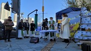 제주 제2공항 건설반대 열네번째 거리미사 봉헌