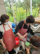 천안장재본당, EM발효액을 만들었어요