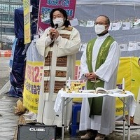 제주 제2공항 건설반대 12번째 거리미사