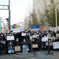 제주 제2공항 건설반대 열일곱번째 거리미사 
