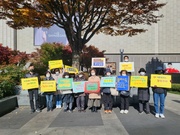 221104. 제55차 천안가톨릭기후행동 금요기후행동