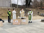220219. 제8차 대전 갑천자연하천구간 국가습지보호지역 지정을 위한 미사와 줍깅 참여후